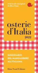 Osterie d’Italia 2022: la copertina del libro